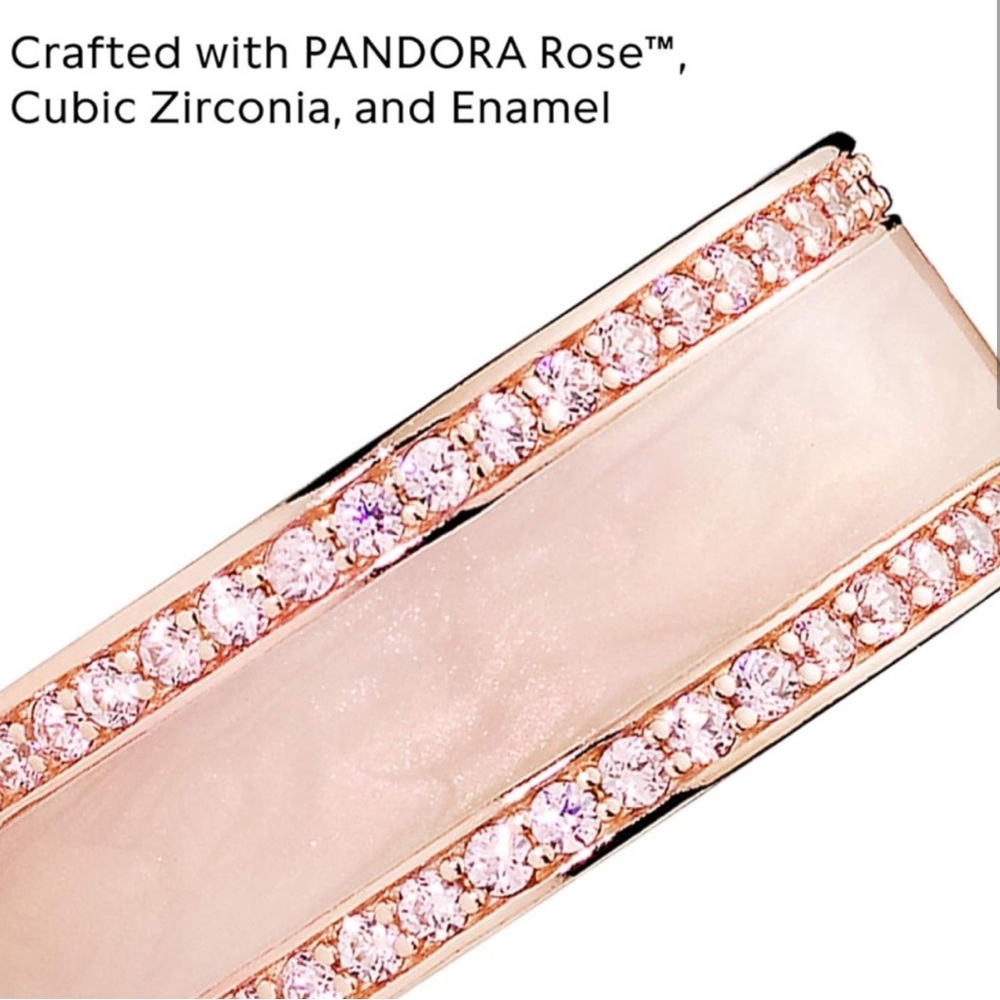 Rose Gold Hearts of Pandora Ring - Picture 7 of 7